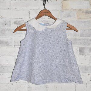 Bella Bliss Stunning Lilac Purple Floral Sweet Girls Blouse Size 6